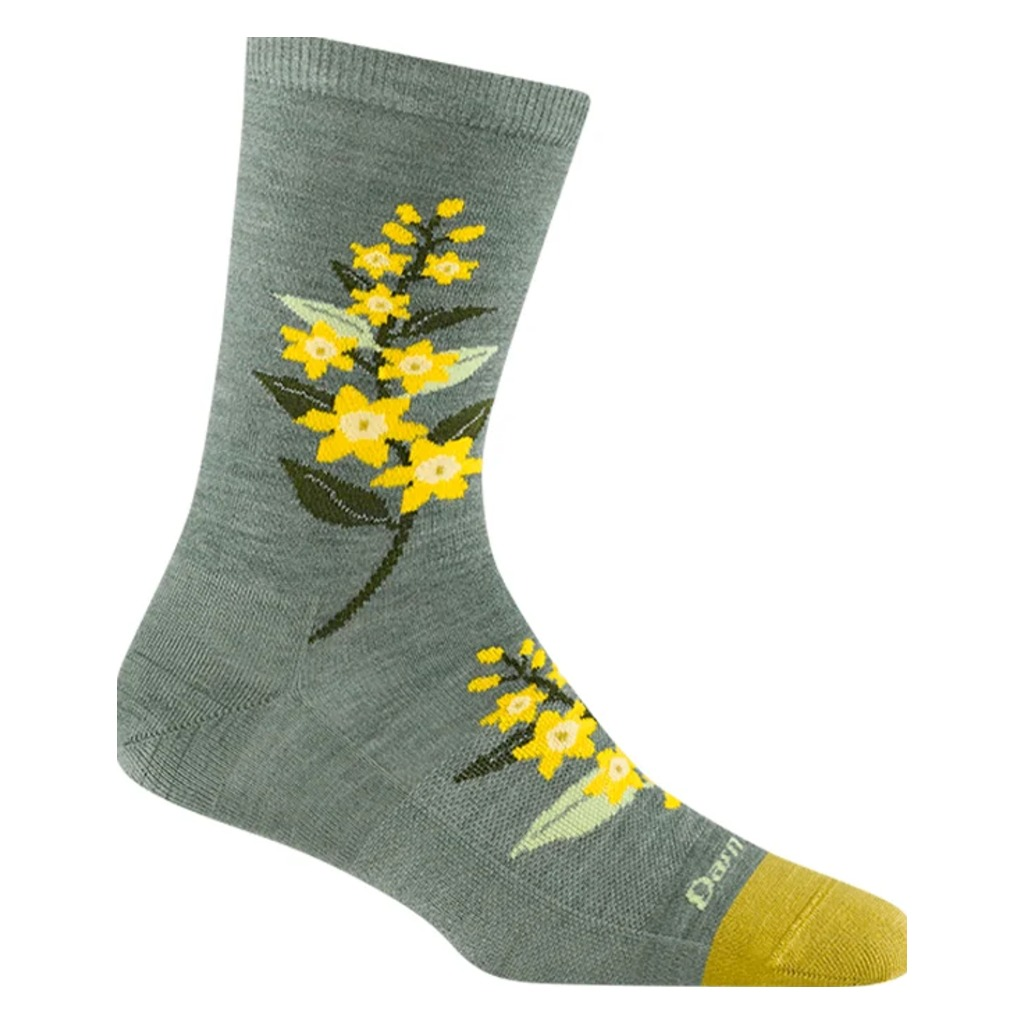 Darn Tough Women's Blossom Crew Lightweight Lifestyle Sock - Shoetopia Footwear
