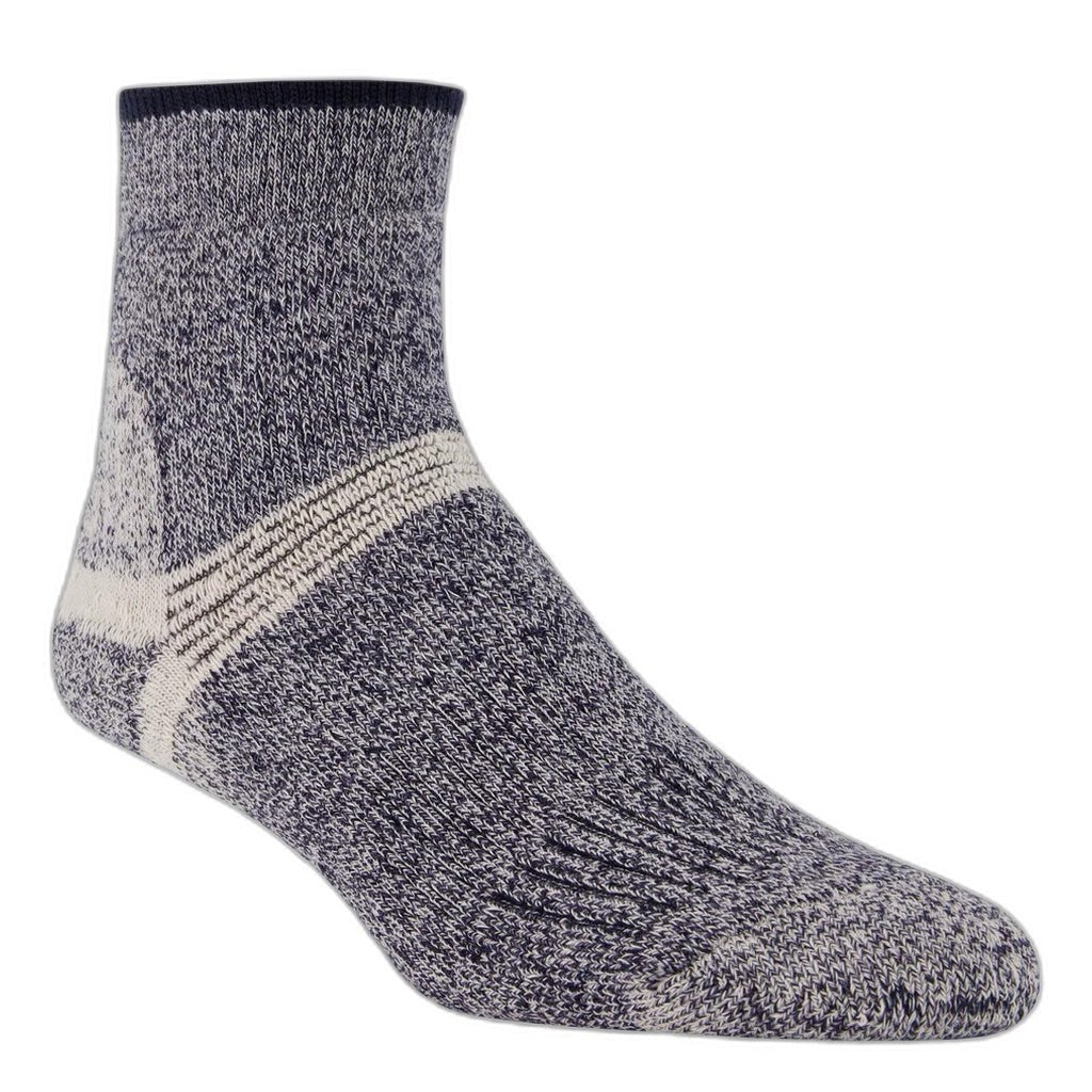 J.B. Field's Technical Explorer Quarter Sock Navy - Shoetopia Footwear