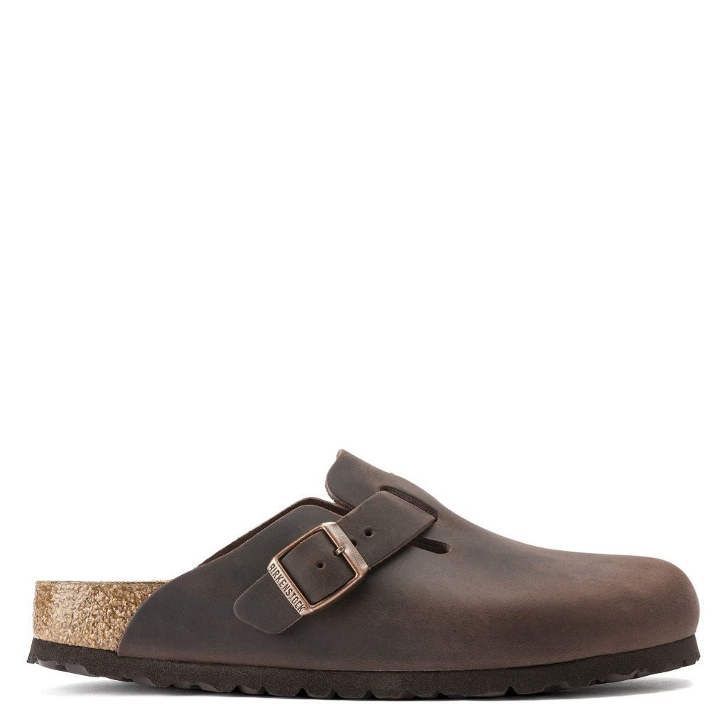 Birkenstock Boston Oiled Leather Habana - Shoetopia Footwear