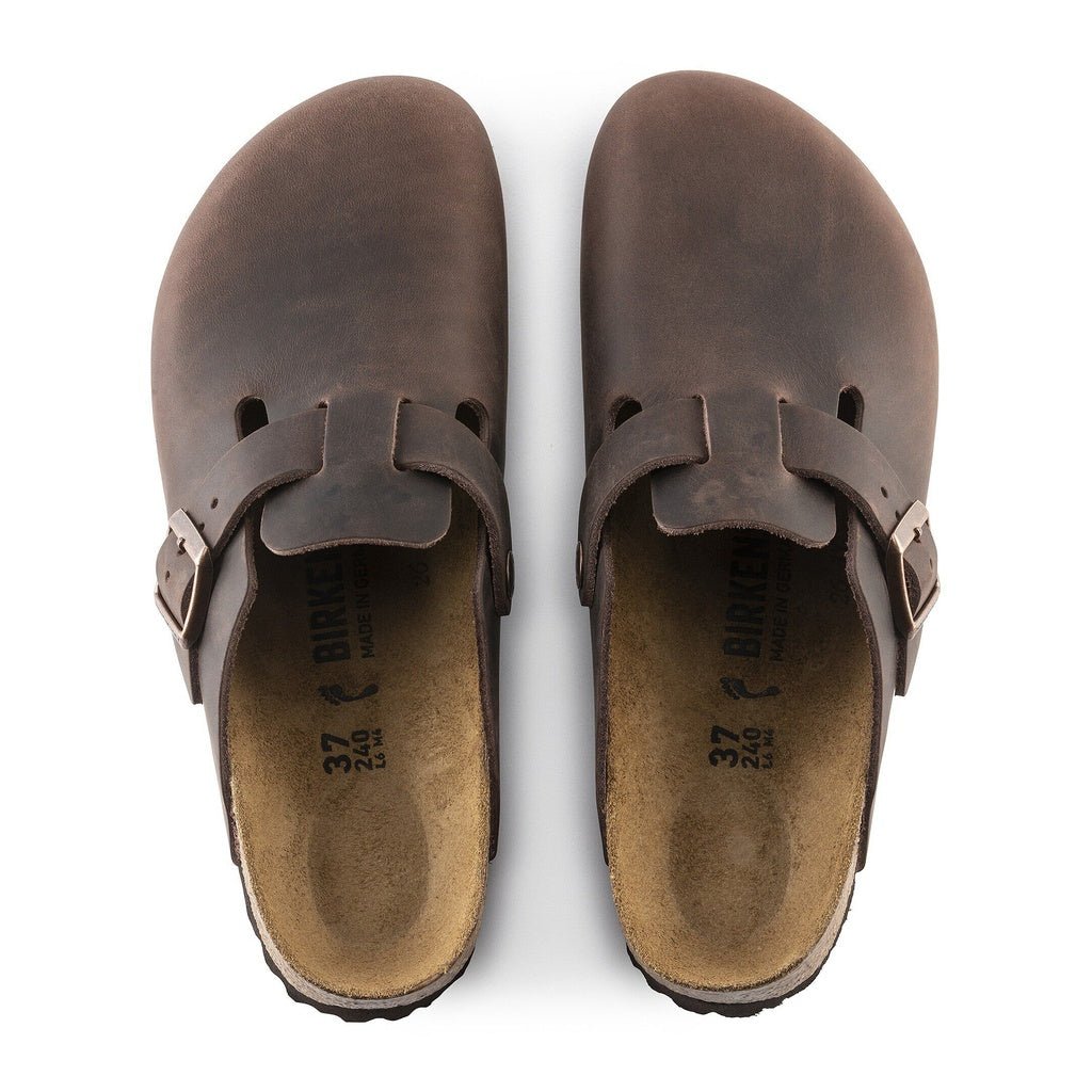 Birkenstock, Boston, Unisex, Clog, Habana, Top view