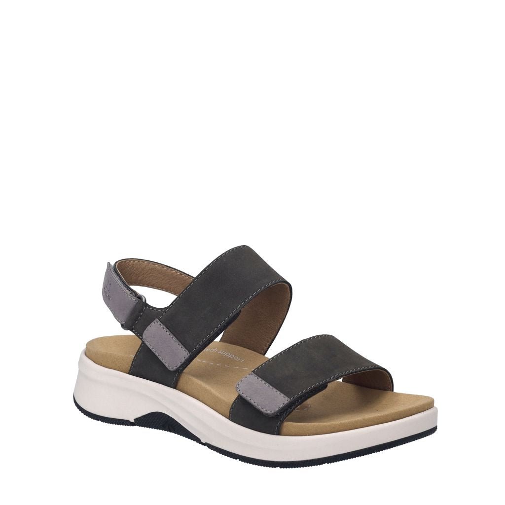Josef Seibel, Estelle 04, Women's, Sandal, Titan, Angled view
