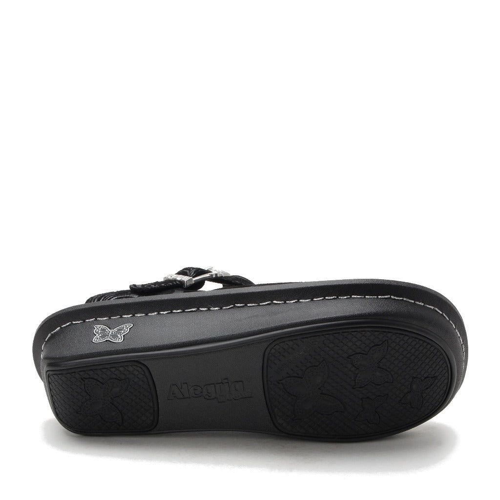 Alegria Classic Clog Swirling Black - Shoetopia Footwear