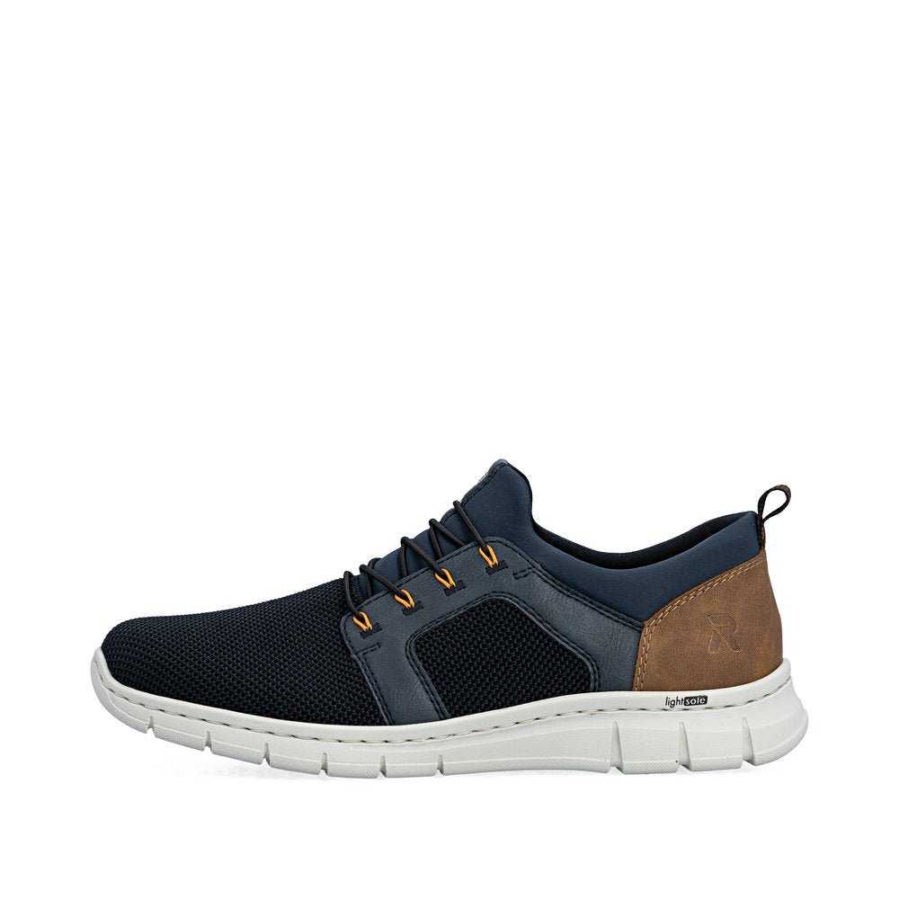 Rieker, Timo B7796, Men's, Sneaker, Navy, Side view