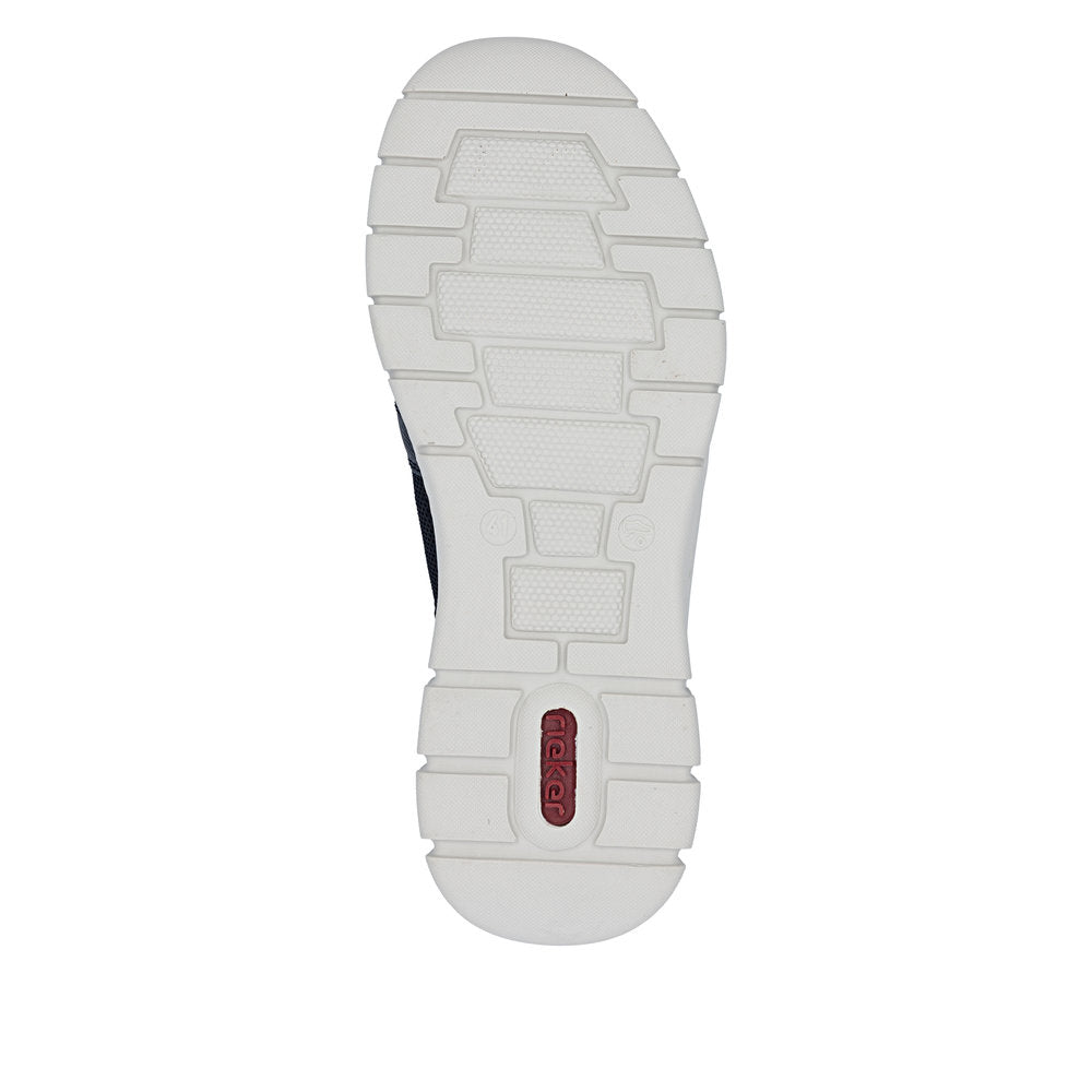 Rieker, Timo B7796, Men's, Sneaker, Navy, Outsole view