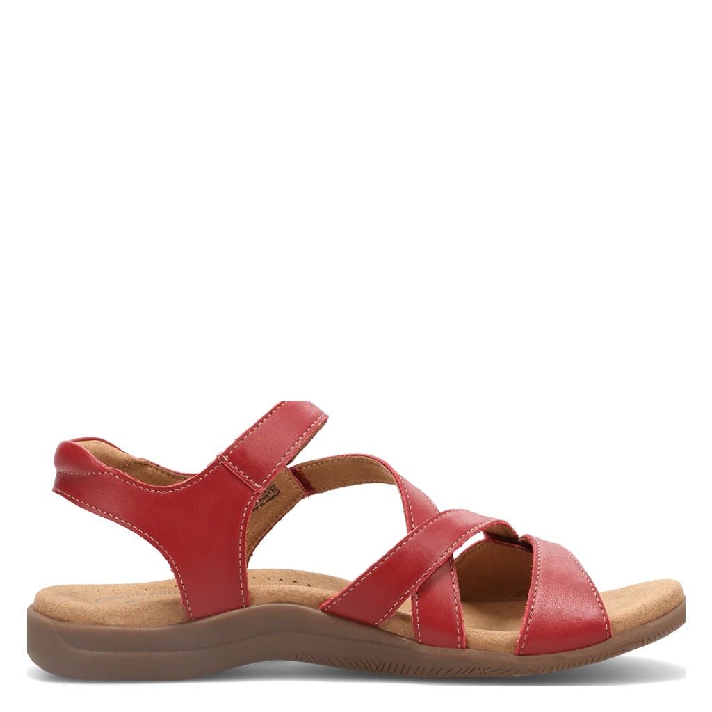 Taos, Big Time, Women's, Sandal, Red, Medial side view