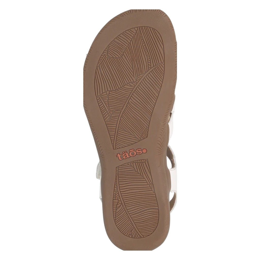 Taos Big Time Sandal - White - Shoetopia Footwear