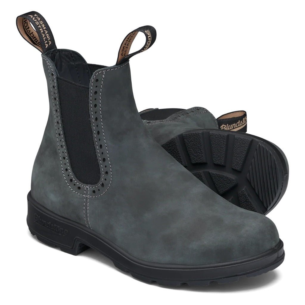 Blundstone, Hi Top 1630, Women's, Chelsea Boot, Rustic Black, Pair view