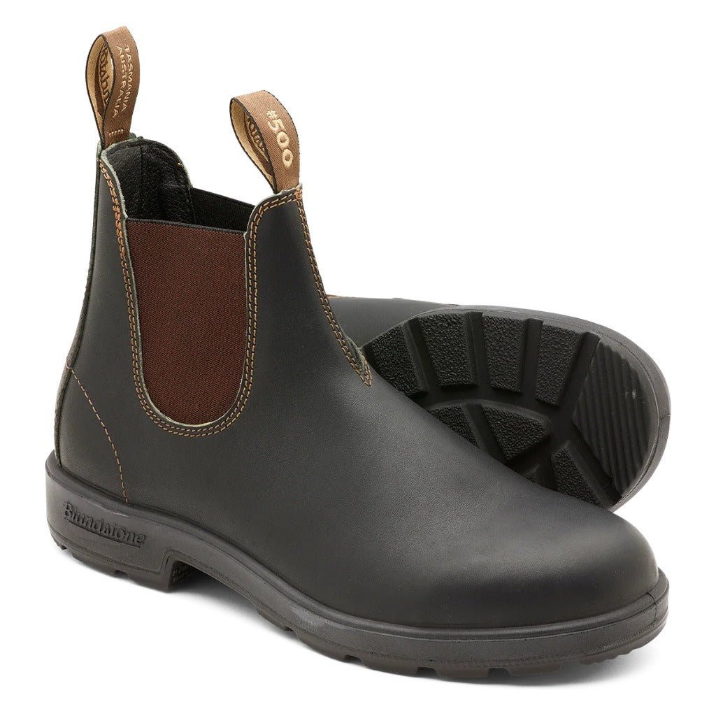 Blundstone, Original 500, Unisex, Chelsea Boot, Stout Brown, Pair view