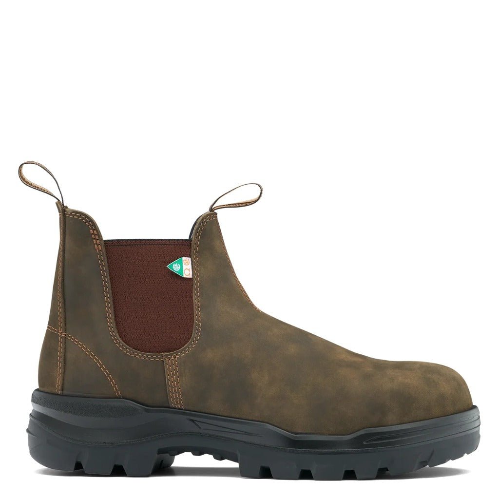 Blundstone, RotoFlex 8302 CSA, Unisex, Safety Boot, Rustic Brown, Side view