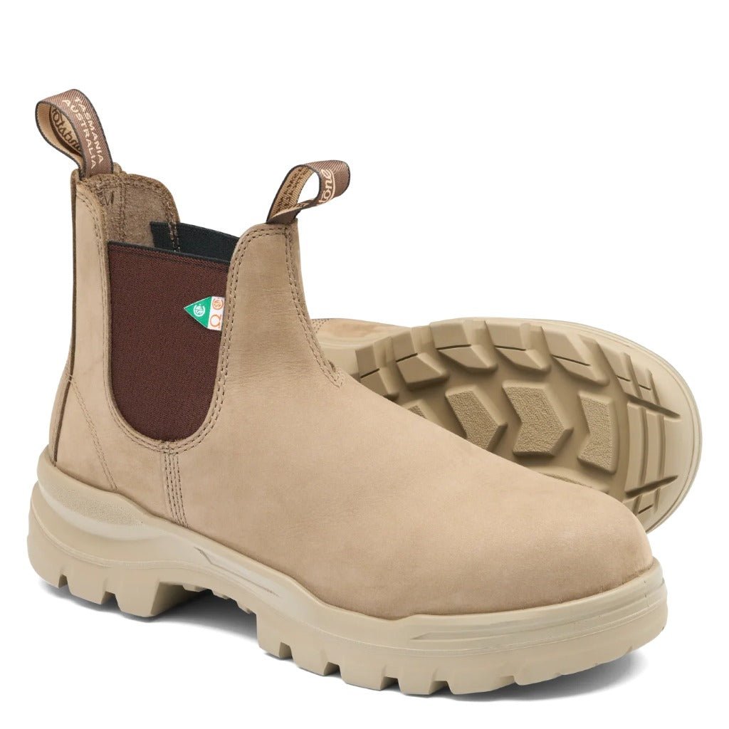 Blundstone, RotoFlex 8303 CSA, Unisex, Safety Boot, Stone, Pair view