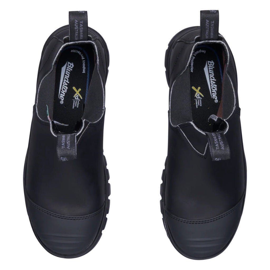 Blundstone, XFR 968 Work & Safety, Unisex, Safety Boot, Black, Top view