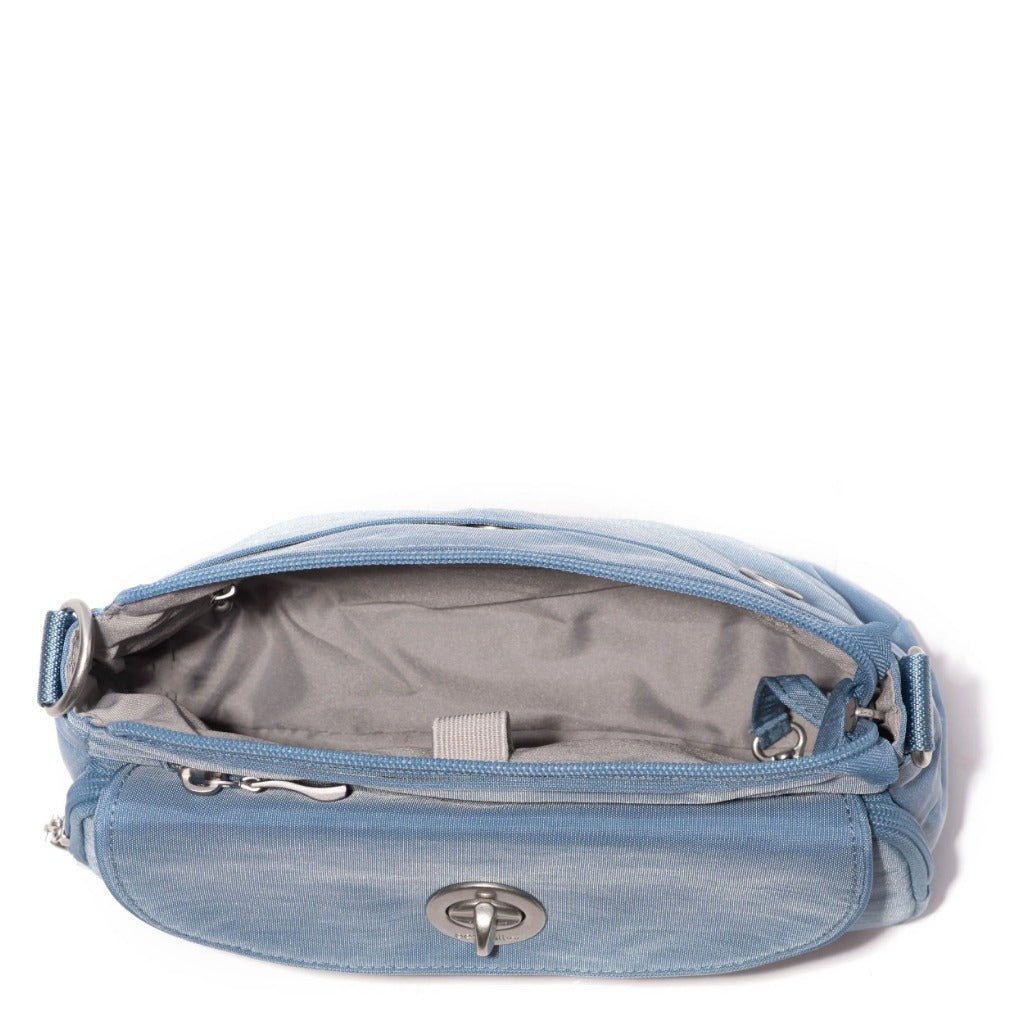 Baggallini True Classic Calais Crossbody - Cornflower - Shoetopia Footwear