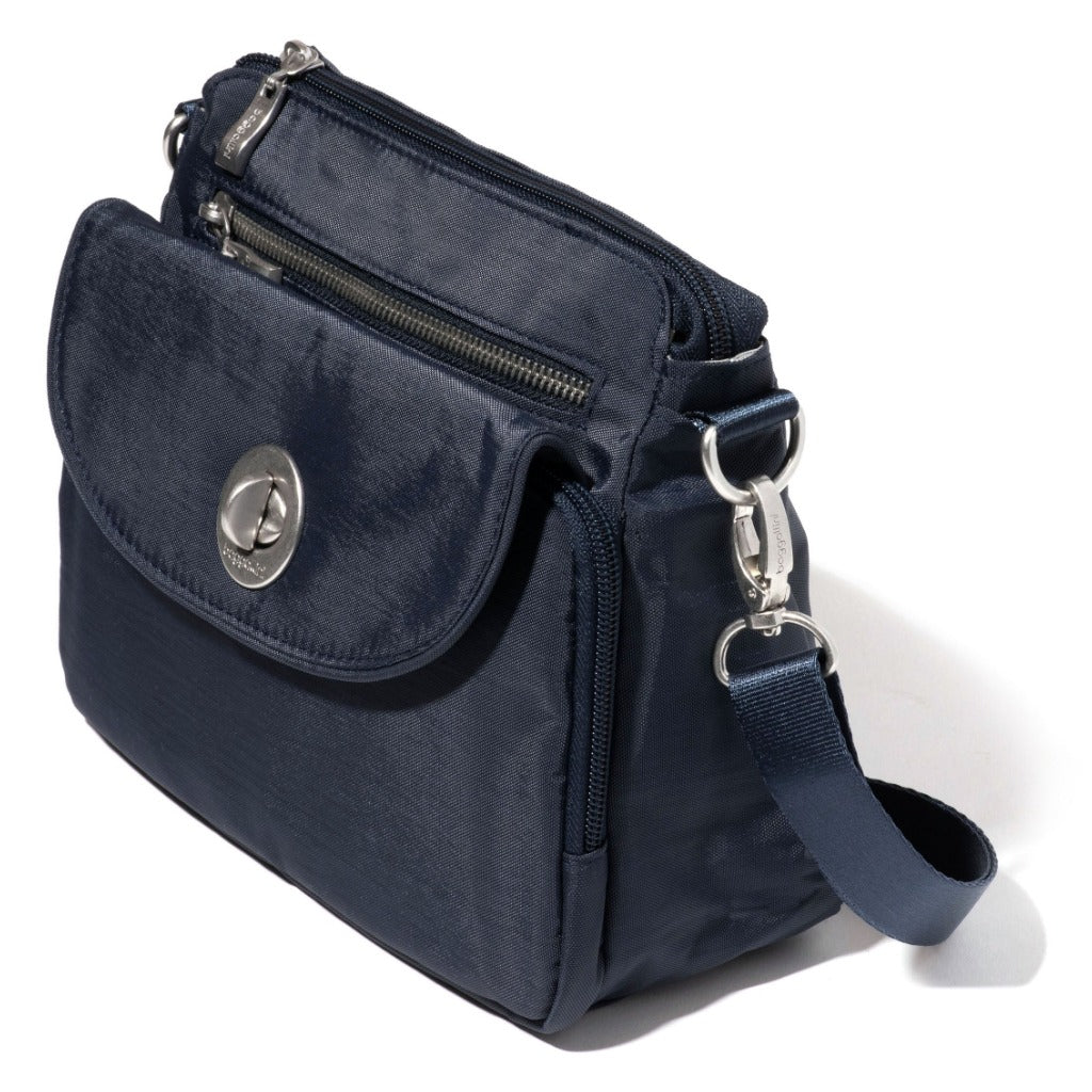 Baggallini True Classic Calais Crossbody - French Navy - Shoetopia Footwear