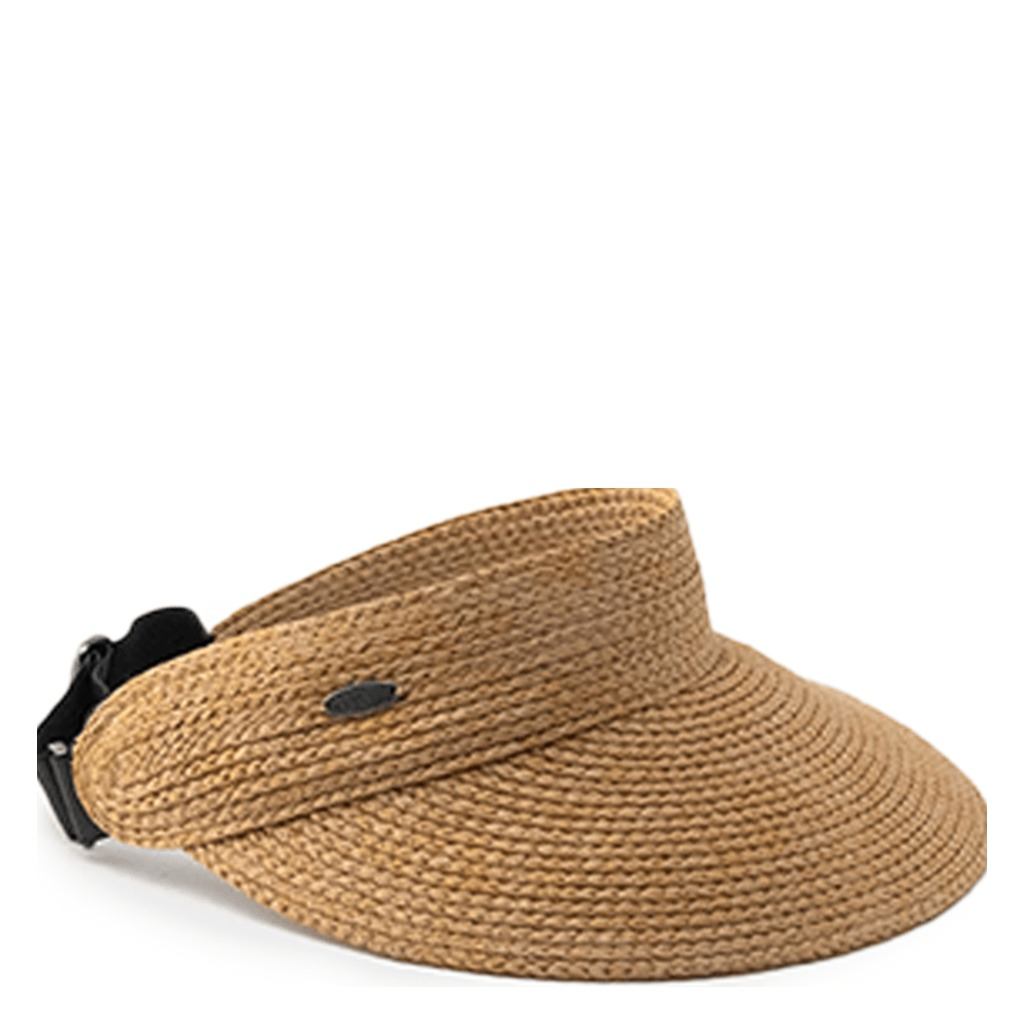 Canadian Hat, Venicia, Women's, Visor, Goldenrod, Front view