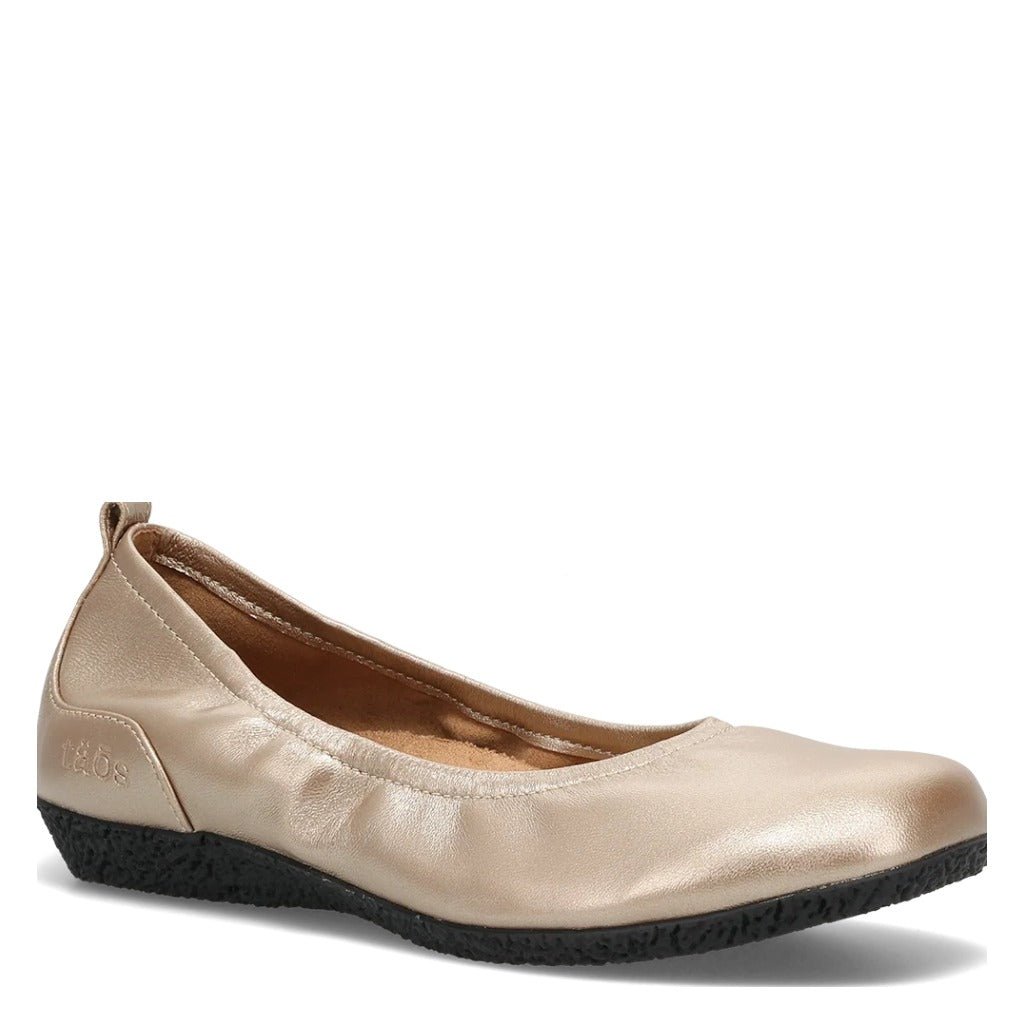 Taos Chit Chat Flat - Champagne - Shoetopia Footwear