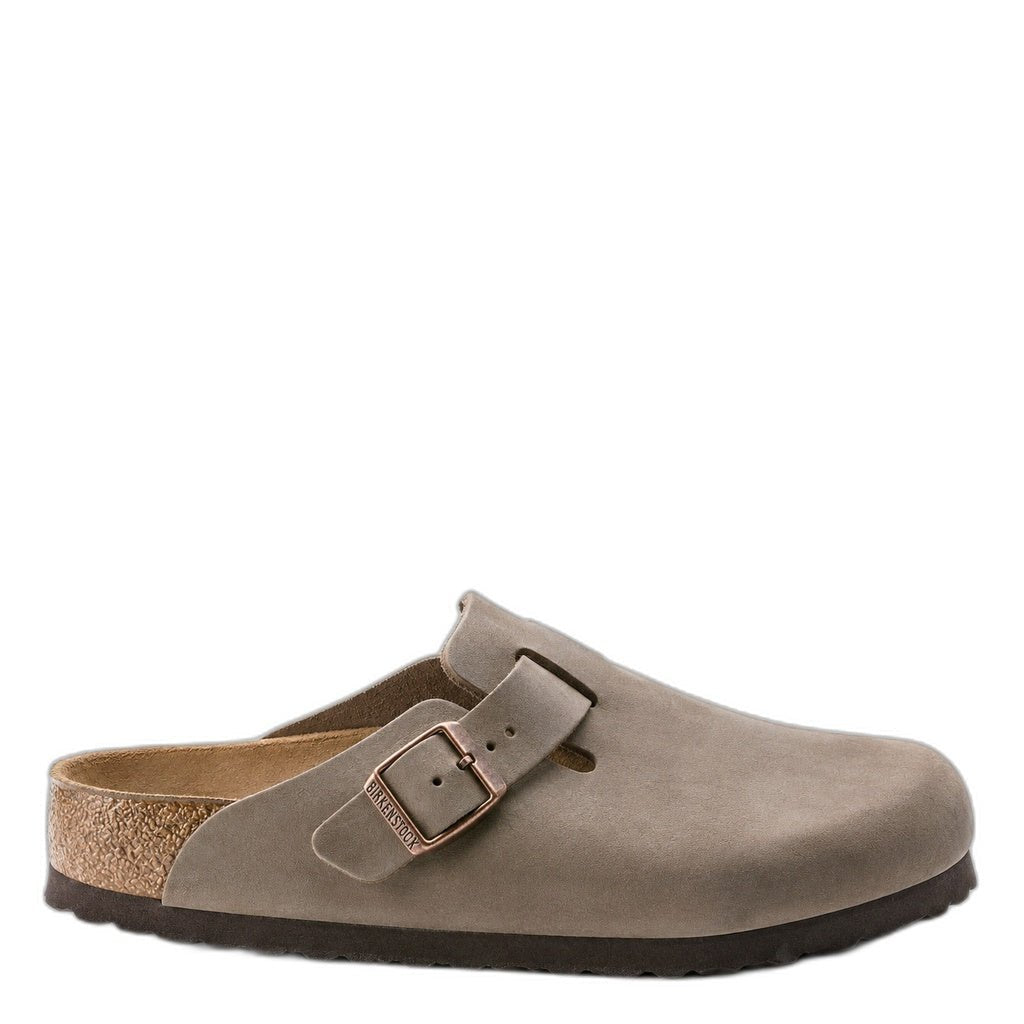 Birkenstock Boston Oiled Leather Tabacco, Regular Fit - Shoetopia Footwear
