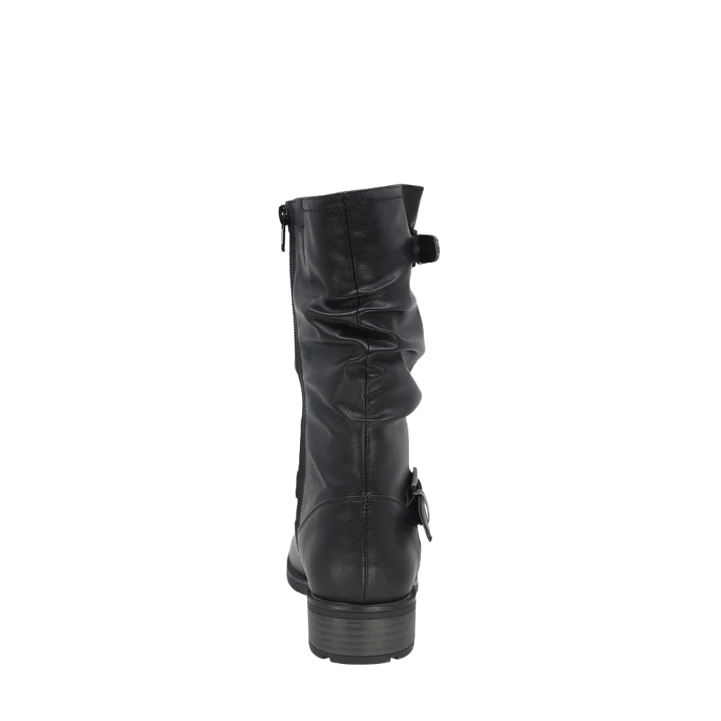 Taxi, Queens-02 Waterproof, Women's, Boot, Black, Rear view