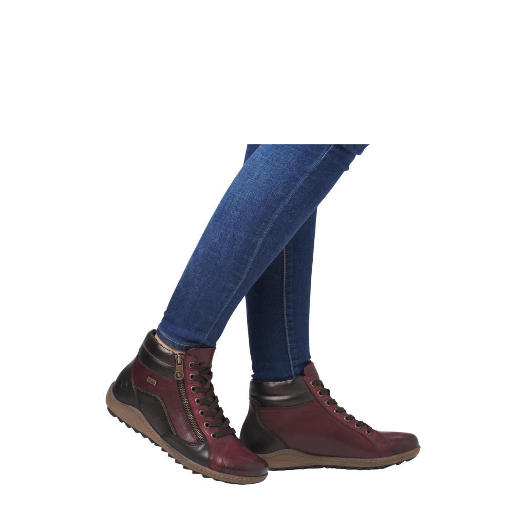 Remonte, R1458, Women's, Boot, Wine, Lifestyle image