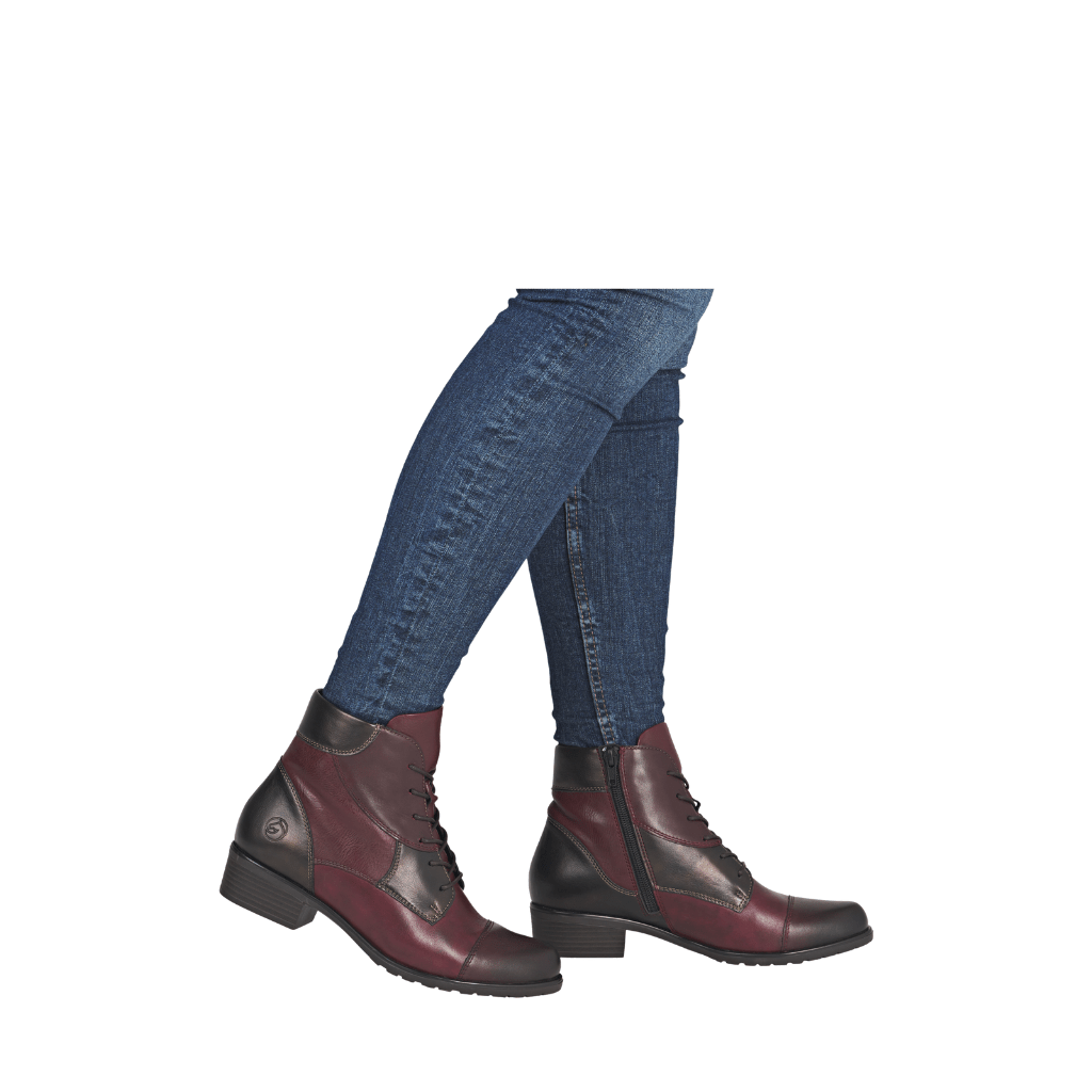 Remonte, D6882, Women's, Boot, Wine, Lifestyle image