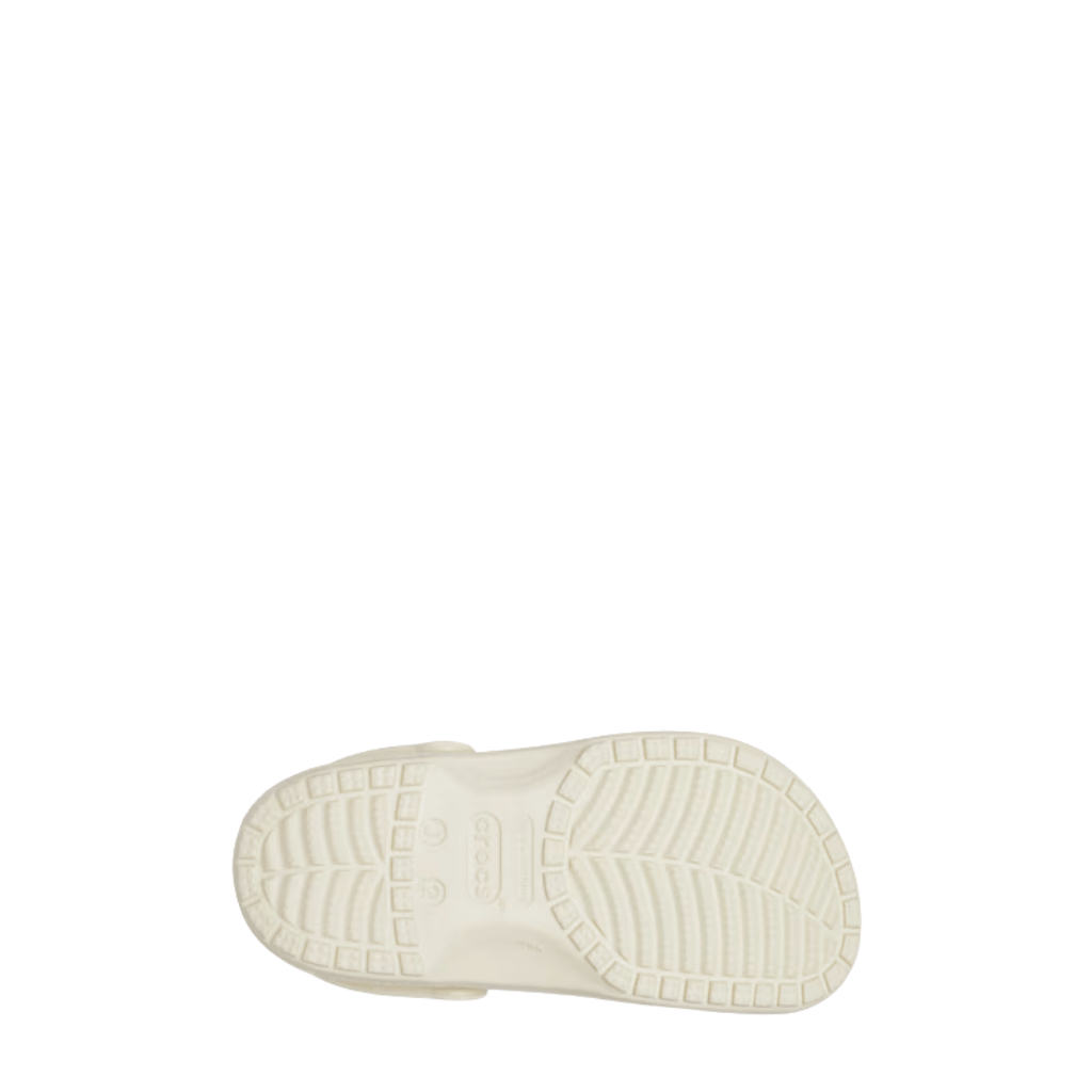 Crocs, Classic Clog Kids, Unisex, Clog, Bone, Outsole view