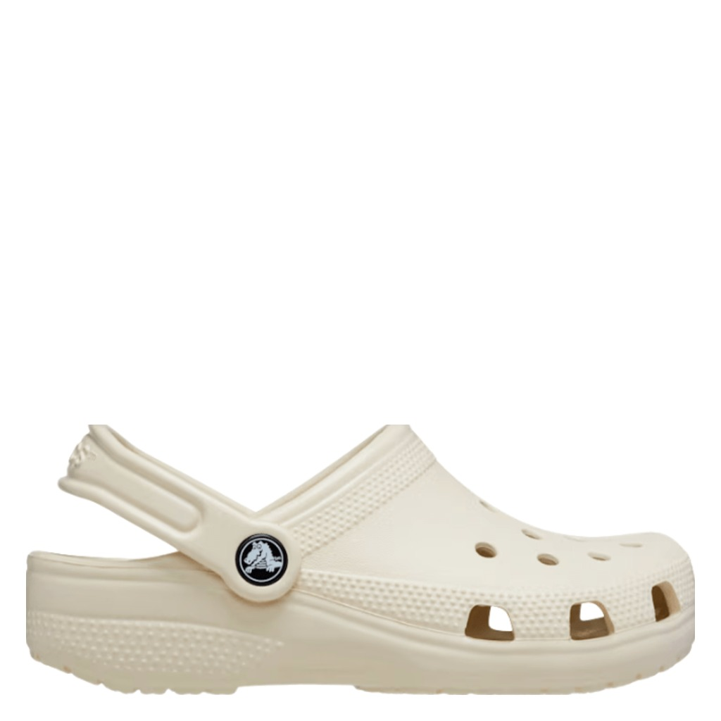 Crocs, Classic Clog Kids, Unisex, Clog, Bone, Side view