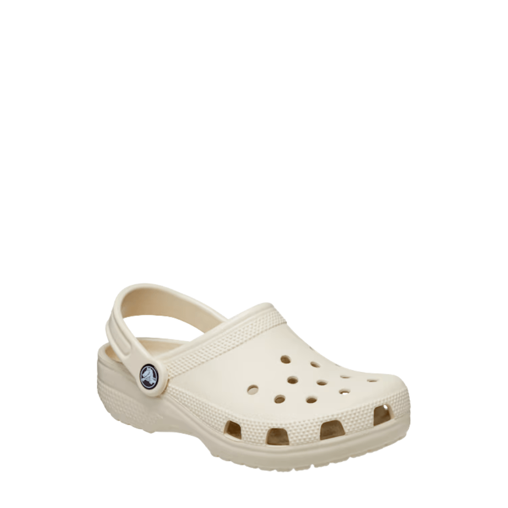 Crocs, Classic Clog Kids, Unisex, Clog, Bone, Angled view
