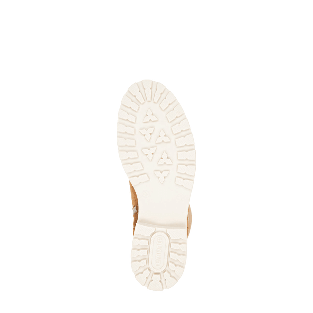 Remonte, D0W77, Women's, Boot, Tan, Outsole view