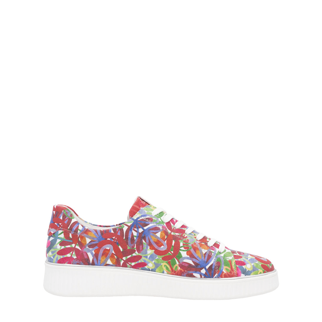 Remonte, D2E02, Women's, Sneaker, Multi Flower, Side view