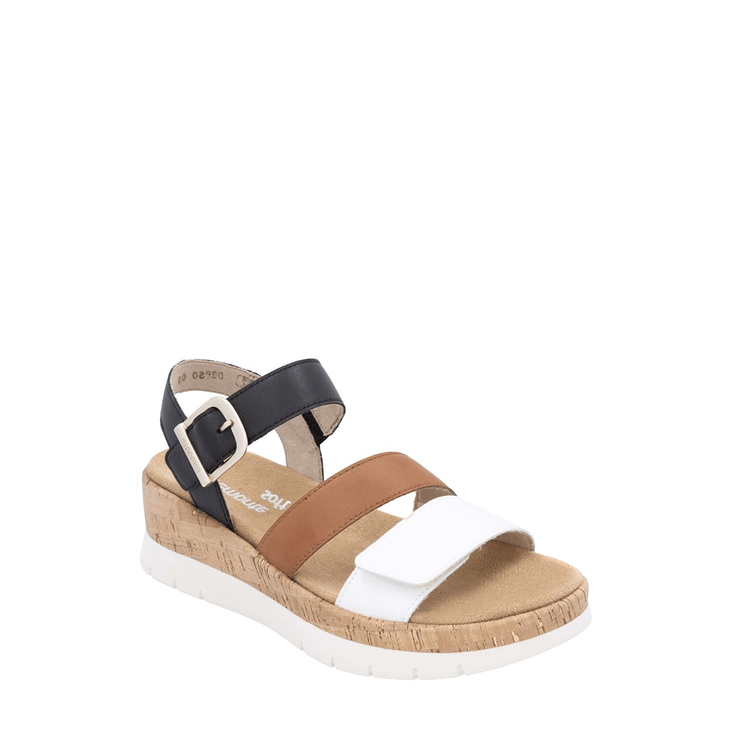 Remonte, D2P50, Women's, Sandal, Multi, Angled view