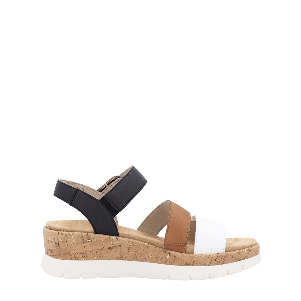 Remonte, D2P50, Women's, Sandal, Multi, Side view