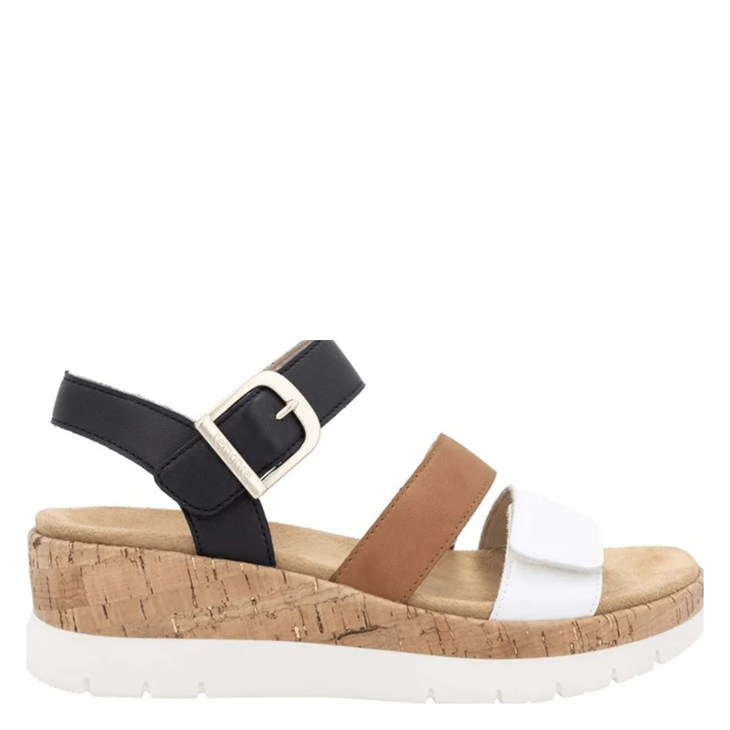 Remonte, D2P50, Women's, Sandal, Multi, Side view