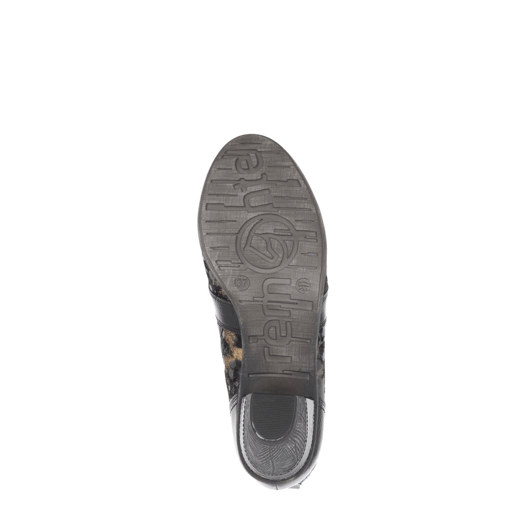 Remonte, D8797, Women's, Boot, Black Multi, Outsole view