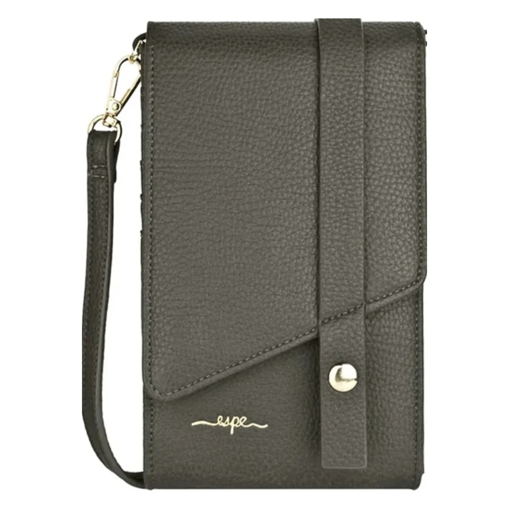Espe, Devine Mini, Women's, Crossbody Pouch, Grey, Front view