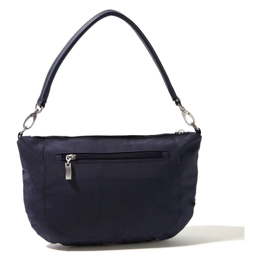 Baggallini Modern Everywhere Half Moon Crossbody - French Navy - Shoetopia Footwear
