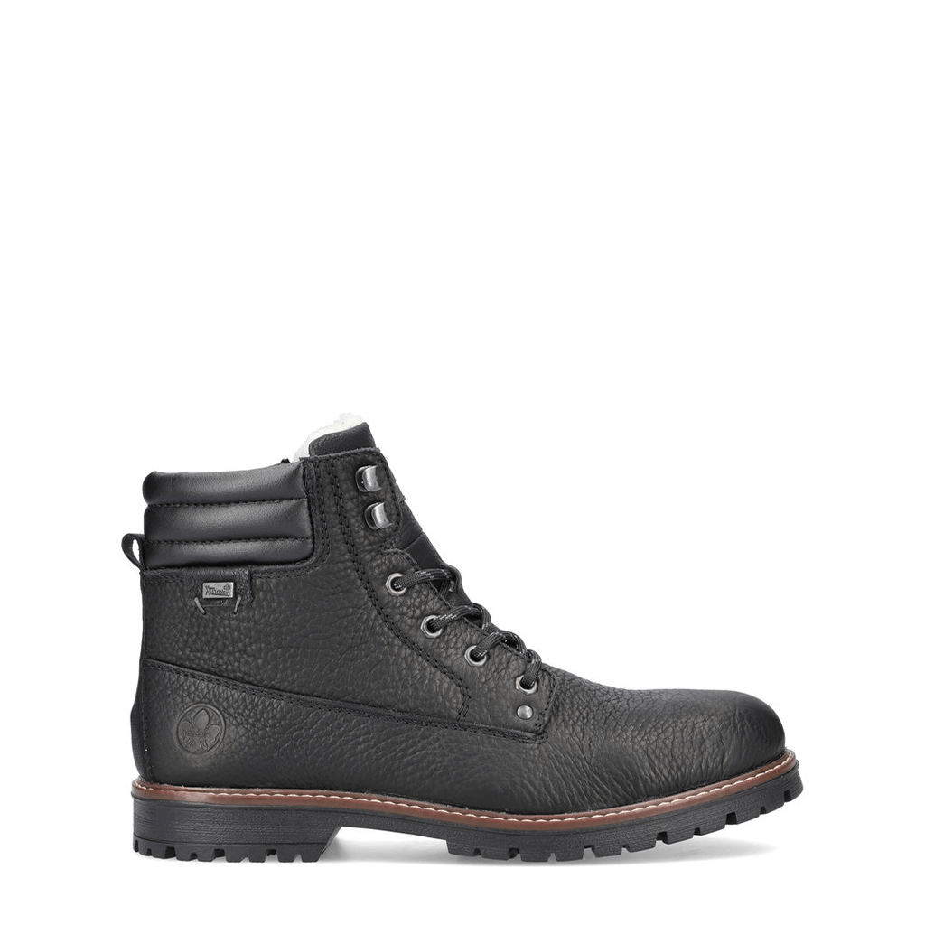 Rieker, F3600, Men's, Boot, Black, Side view