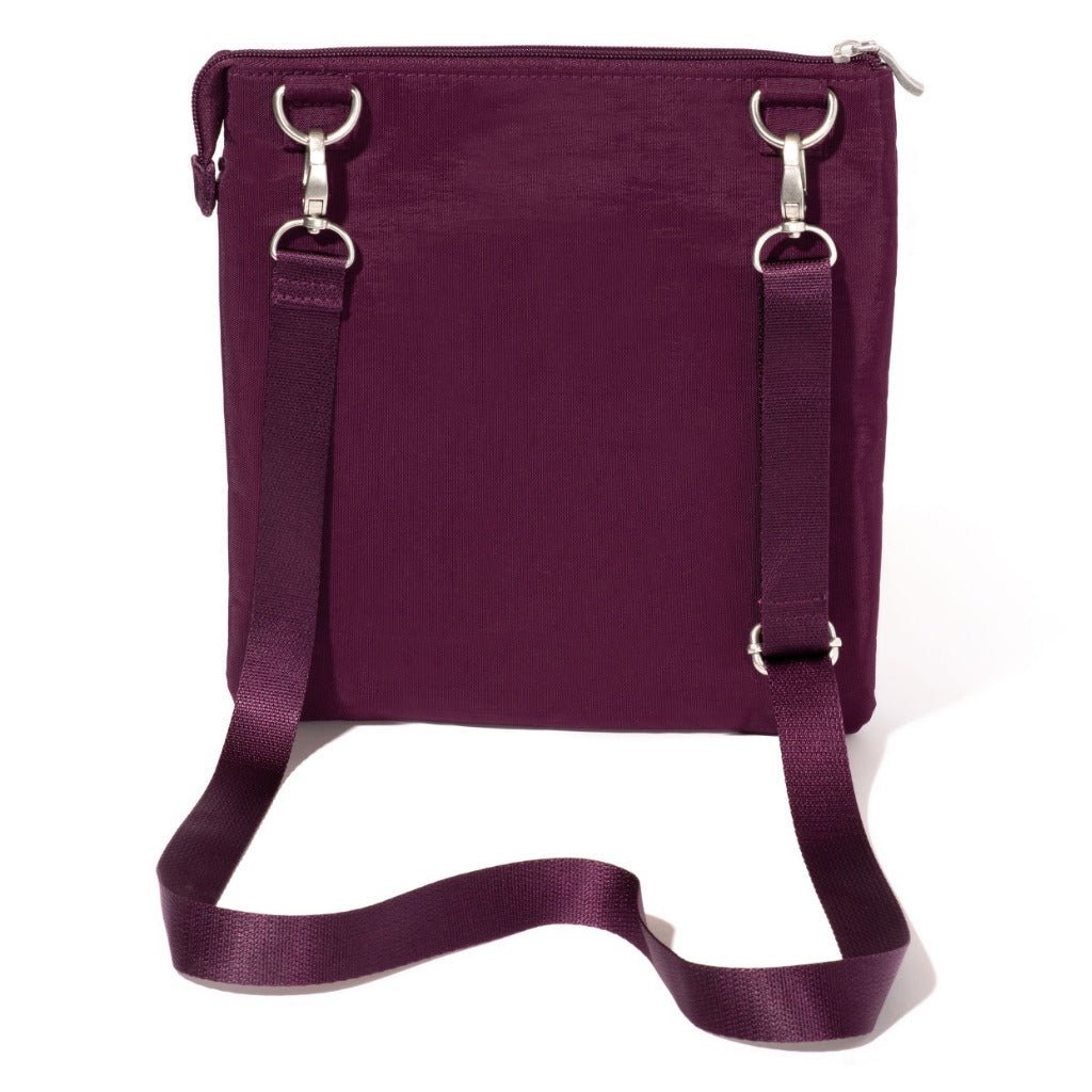 Baggallini Modern Everywhere Out and About Crossbody - Mulberry - Shoetopia Footwear
