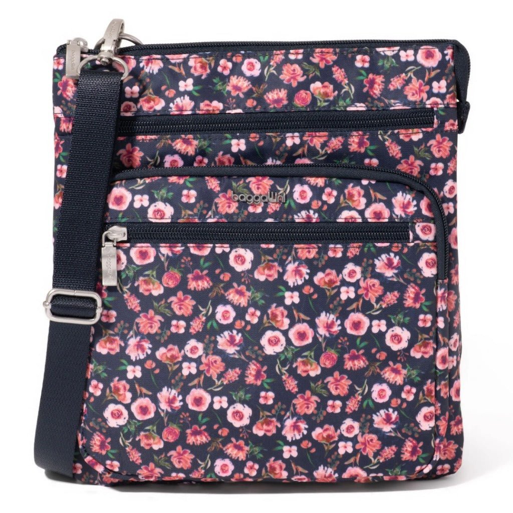Baggallini Modern Everywhere Out and About Crossbody - Autumn Peony - Shoetopia Footwear
