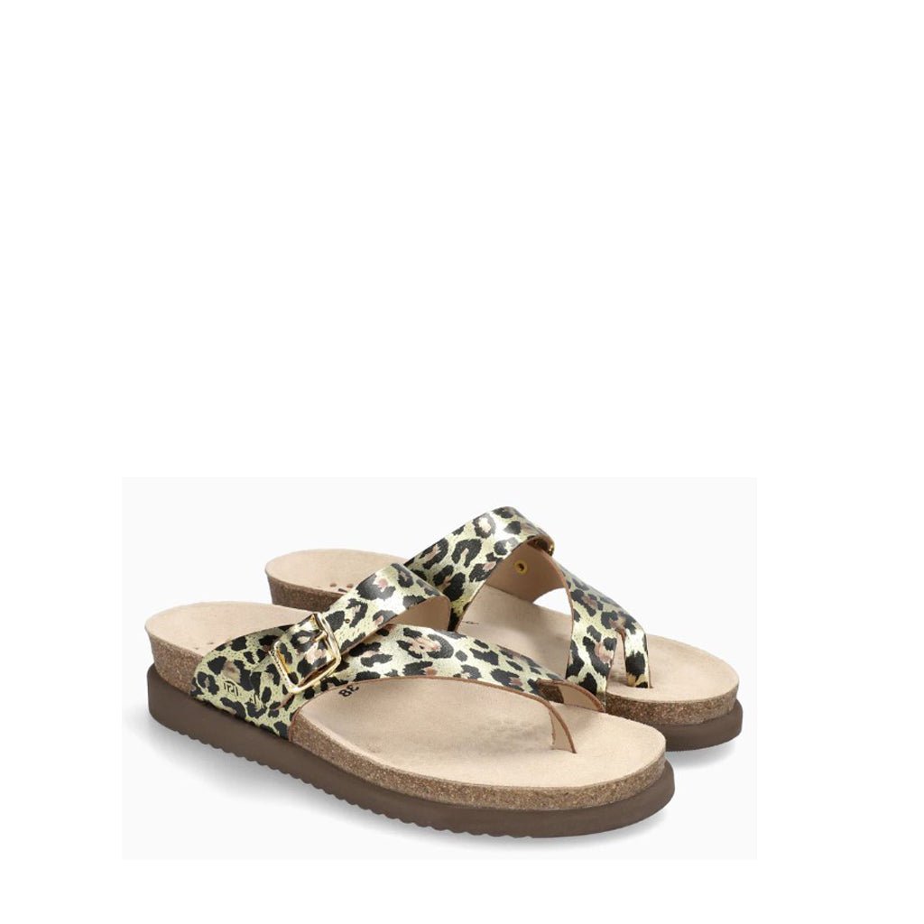 Mephisto, Helen, Women's, Sandal, Gold Leopard, Top view