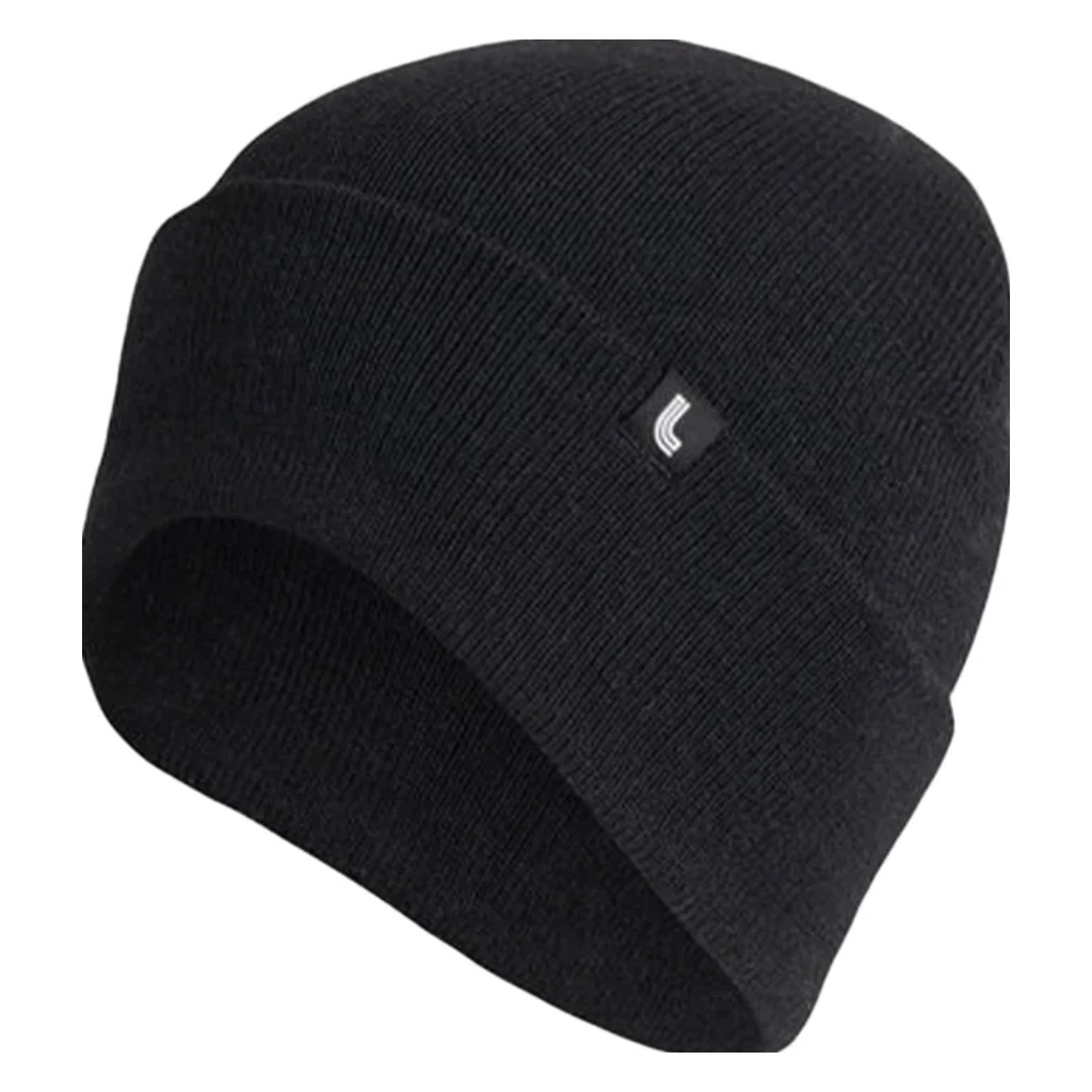 LOLE EVEREST SLOUCHY BEANIE - BLACK - Shoetopia Footwear