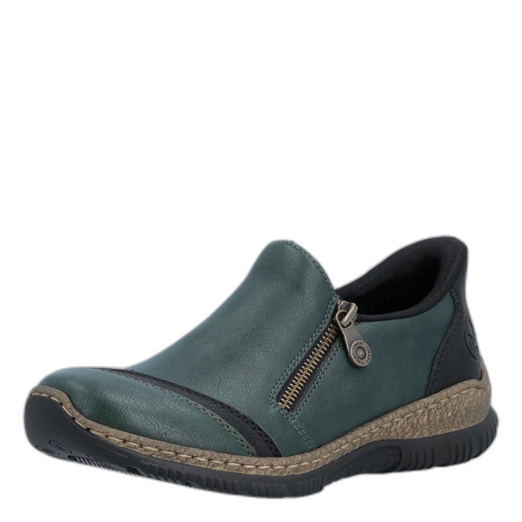 Rieker N3265 Green - Shoetopia Footwear