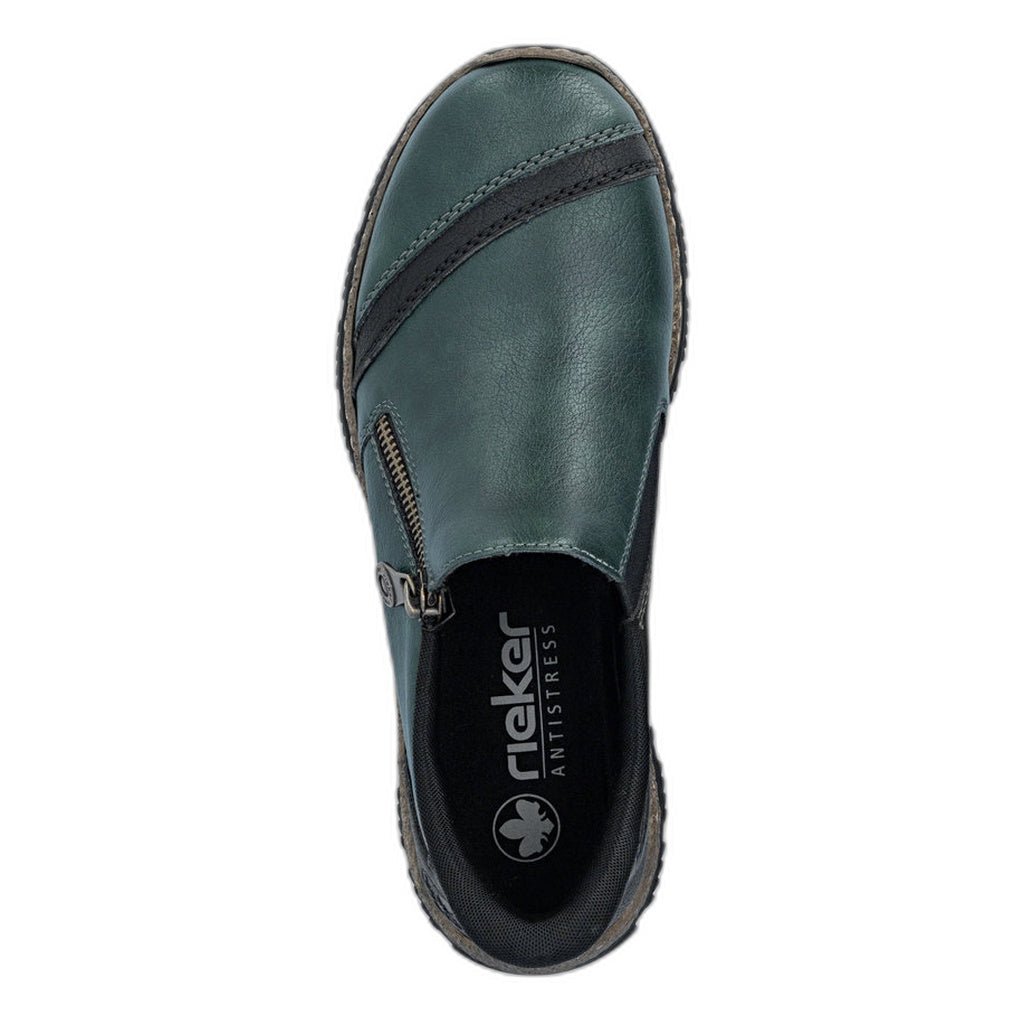 Rieker N3265 Green - Shoetopia Footwear