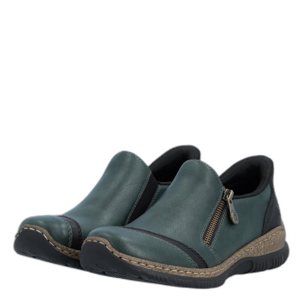 Rieker N3265 Green - Shoetopia Footwear