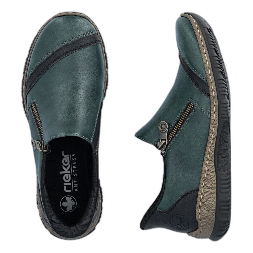 Rieker N3265 Green - Shoetopia Footwear