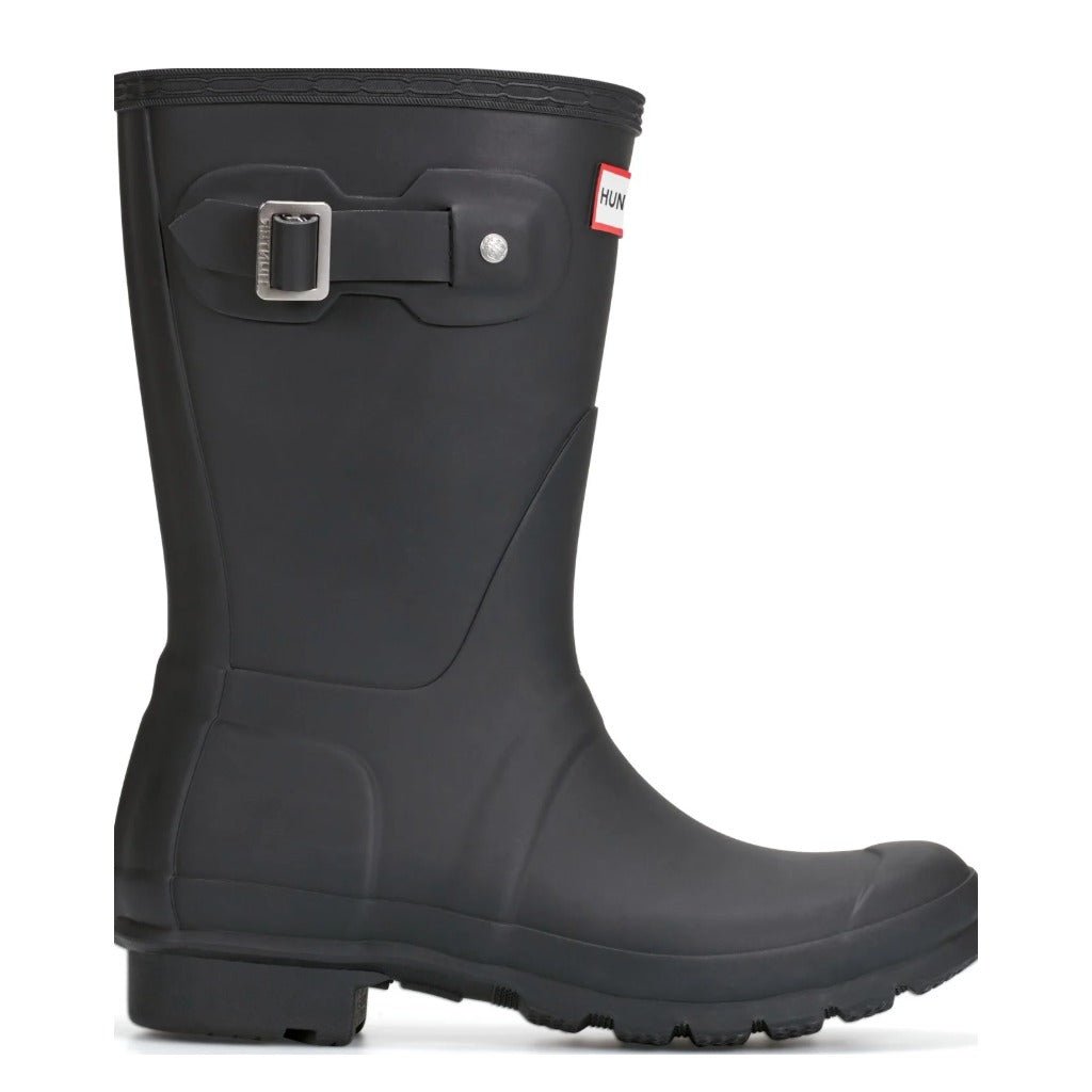 Hunter Original Short Boot - Black - Shoetopia Footwear