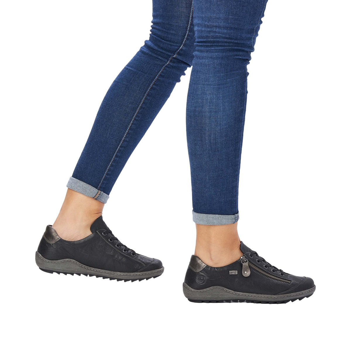 Remonte, R1402, Women's, Sneaker, Black, Lifestyle image