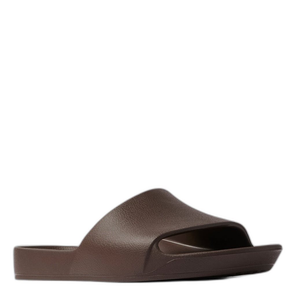 Archies Support Slides - Classic - Brown - Shoetopia Footwear