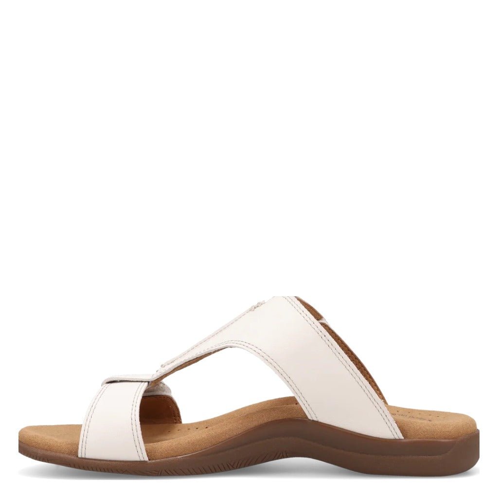 Taos, Slide Show, Women's, Sandal, White, Medial side view