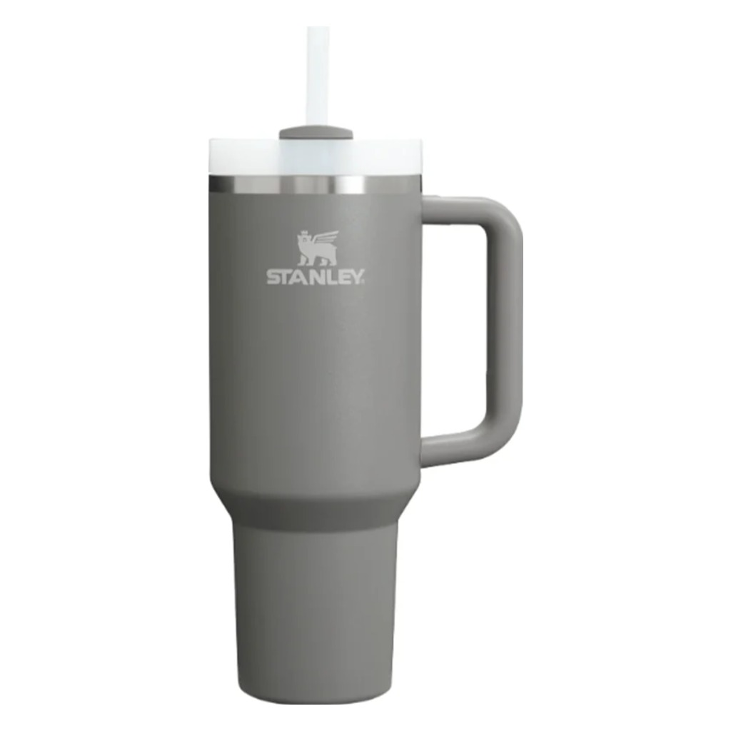 Stanley, Quencher H2.0 FlowState Tumbler 40oz, Stone, Front view