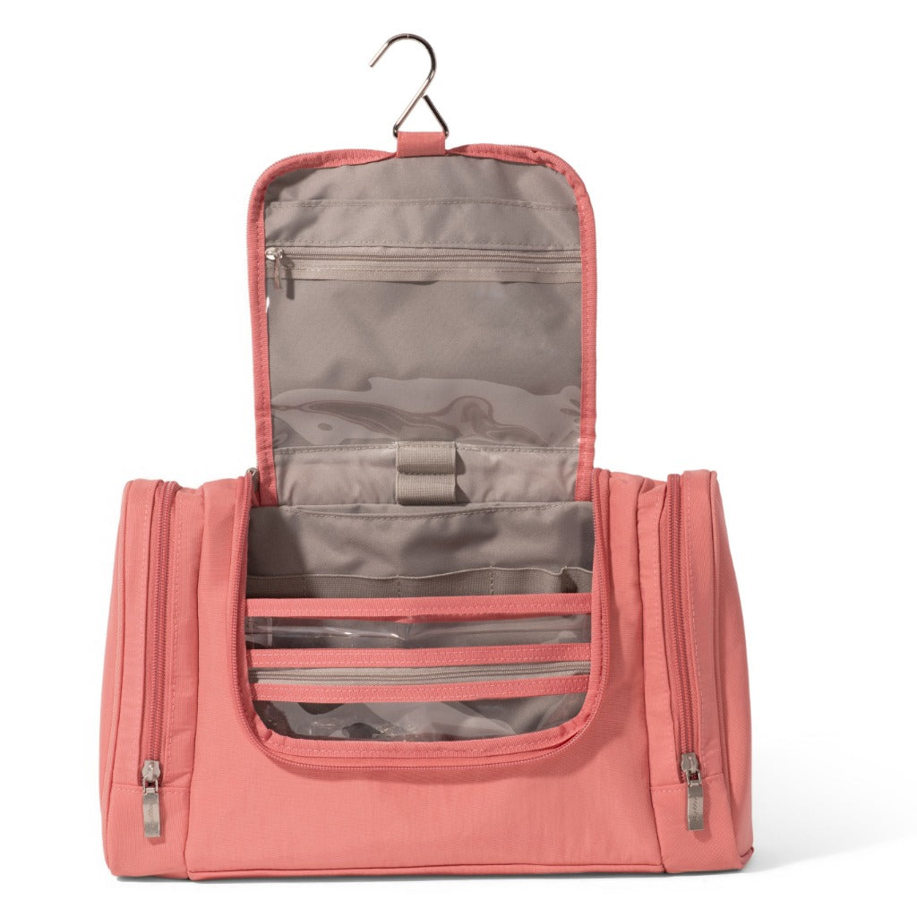 Baggallini, Toiletry Kit, Toiletry Bag, Terracotta, Interior view