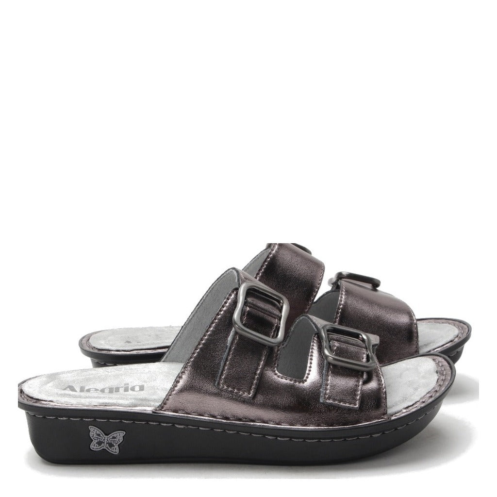 Alegria Verah Sandal Pewter Power - Shoetopia Footwear